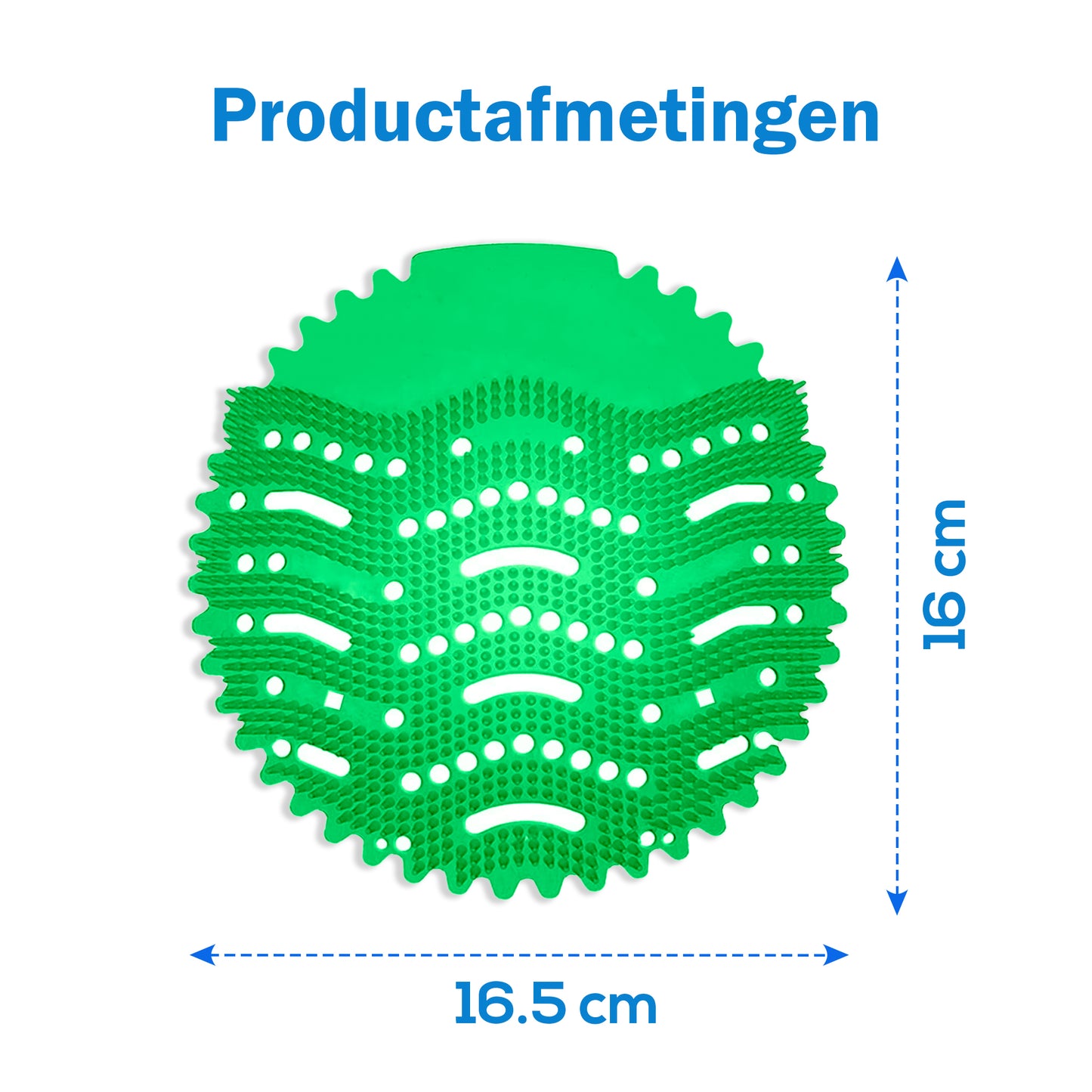 Sweep-it Urinoir Matten – Appel (5 stuks, Groen)